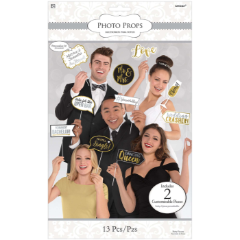 Image de WEDDING PHOTO PROP KIT