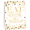 Picture of EAT DRINK AND BE MERRIED BUFFET DECO KIT