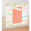 Picture of DECOR - CONFETTI FUN SELFIE SCENE SETTER WITH PHOTO PROPS