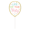 Picture of DECOR - CONFETTI FUN SELFIE SCENE SETTER WITH PHOTO PROPS