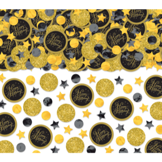 Picture of DECOR - GOLD BIRTHDAY CONFETTI