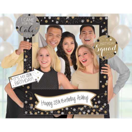 Picture of DECOR - SPARKLING CELEBRATION CUTOMIZABLE GIANT PHOTO FRAME