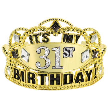 Image de CUSTOMIZABLE BDAY TIARA  - SPARKLING CELEBRATION