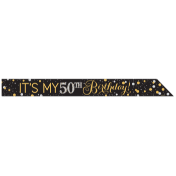 Image de SPARKLING CELEBRATION ADD ANY AGE SASH