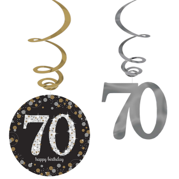 Image de 70th - SPARKLING CELEBRATION SWIRL