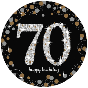 Image de 70th - SPARKLING CELEBRATION - SPRAY CENTERPIECE