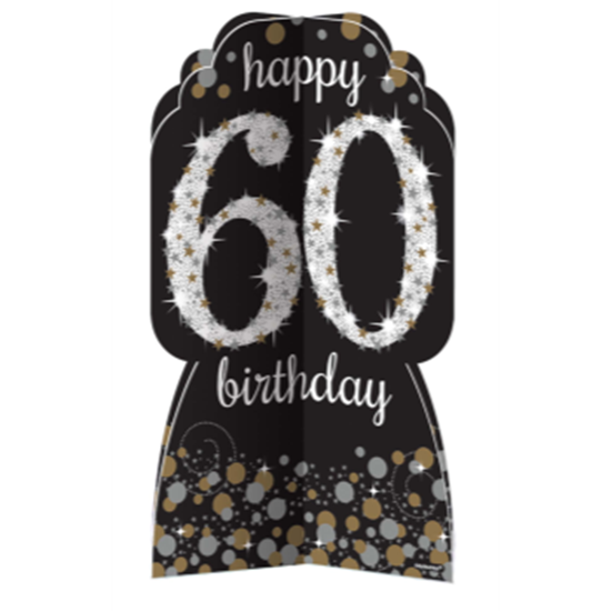 Picture of 60th - SPARKLING CELEBRATION DECO KIT