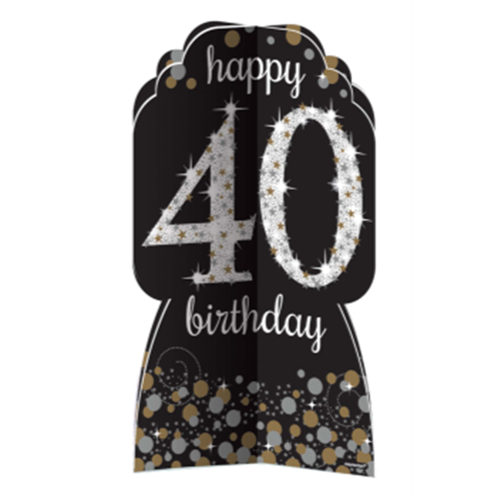 Picture of 40th SPARKLING CELEBRATION DECO KIT