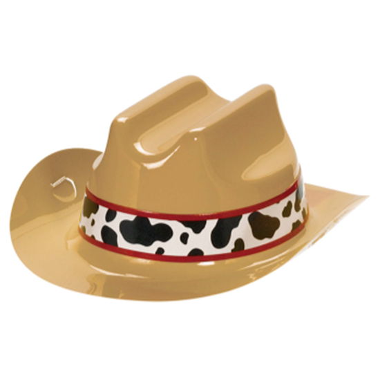small plastic cowboy hats