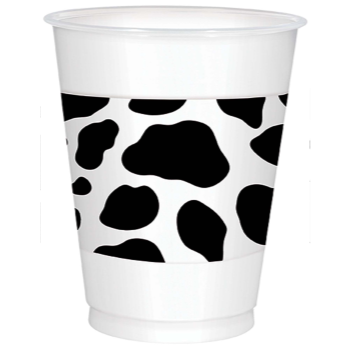 Image de TABLEWARE - WESTERN PRINTED PLASTIC 16oz CUPS