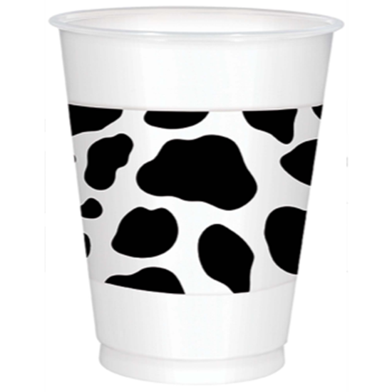 Image sur TABLEWARE - WESTERN PRINTED PLASTIC 16oz CUPS