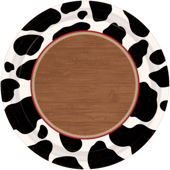 Image de TABLEWARE - YEEHAW 7" ROUND PLATES