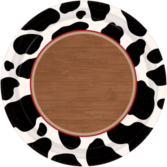 Image sur TABLEWARE - YEEHAW 7" ROUND PLATES