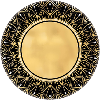 Image de GLITZ & GLAM 10" MET RDN PLATES