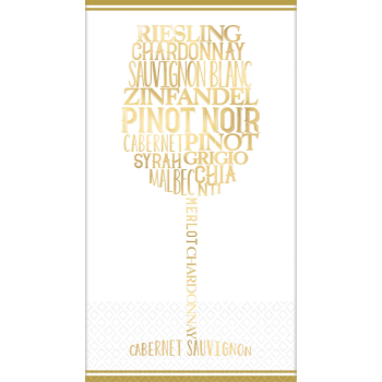 Image de B WINE LOVER GUEST TOWEL - FOIL