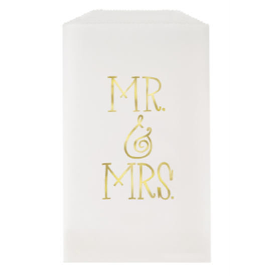 Picture of MR & MRS TREAT BAGS - 8CT