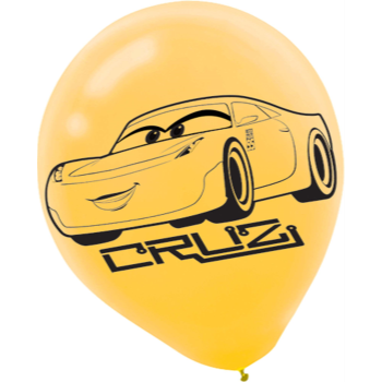 Picture of CARS - 12" LATEX BALLOONS