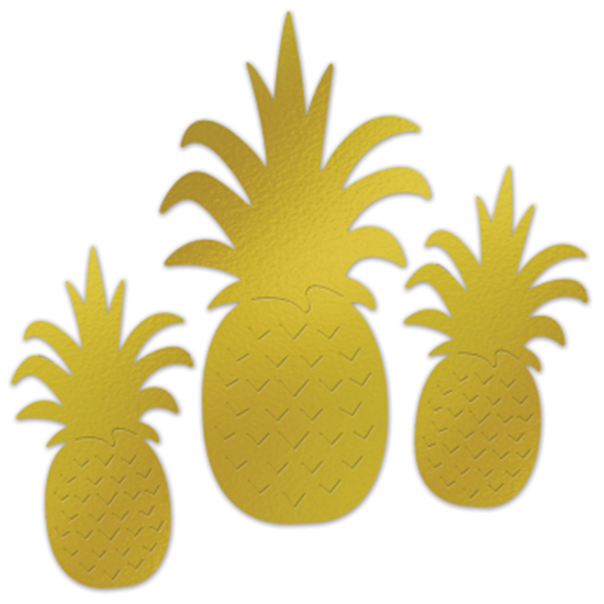 Picture of FOIL PINEAPPLE SILHOUETTES