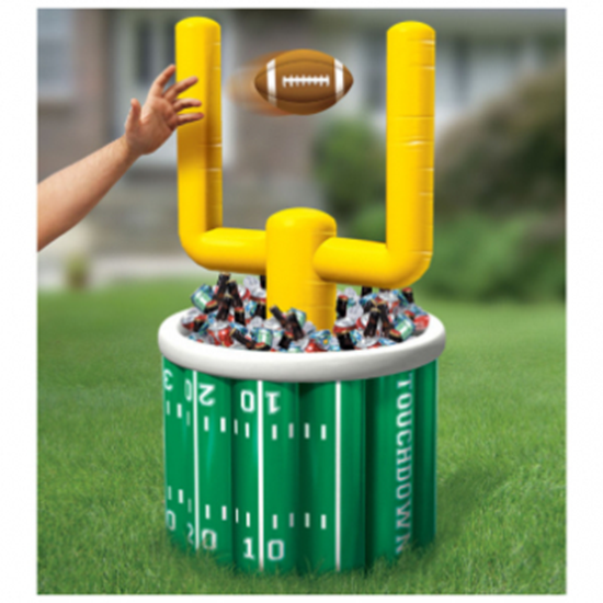Image sur FOOTBALL - INFLATABLE FOOTBALL COOLER - 53" FIELD GOAL