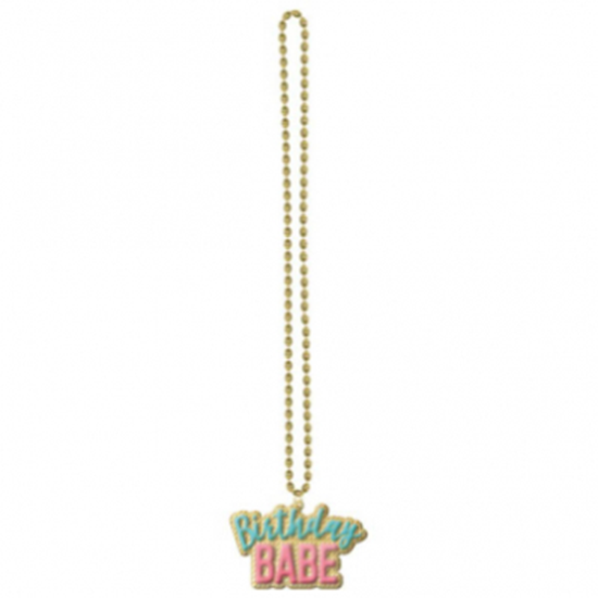Picture of WEARABLES - BIRTHDAY BABE BEAD NECKLACE