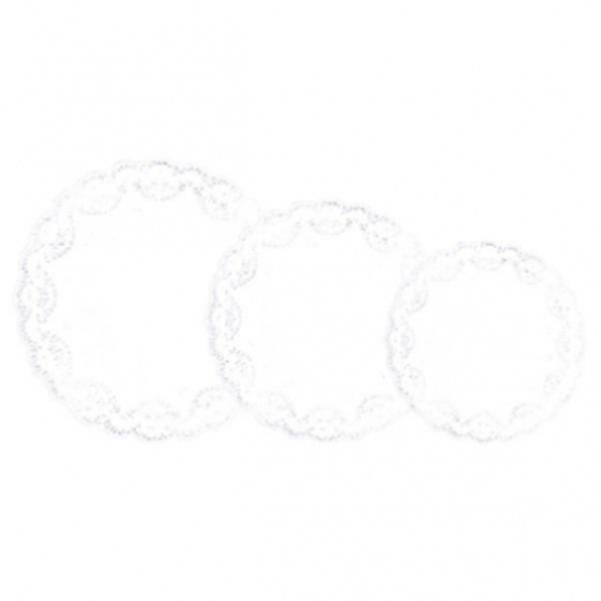 Picture of DOILIES ASSORTED SIZES  - 18CT