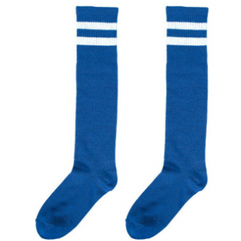 Picture of BLUE STRIPE KNEE SOCKS