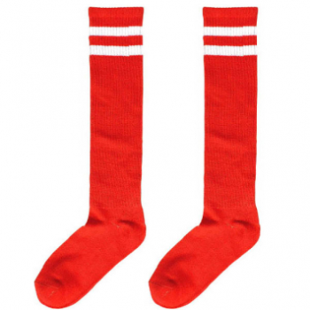 Image de RED STRIPE KNEE SOCKS