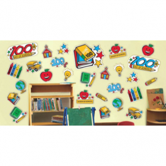 Picture of 100TH DAY OF SCHOOL MEGA VALUE CUTOUT PACK