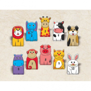 Image de 100TH DAY OF SCHOOL FINGER PUPPETS