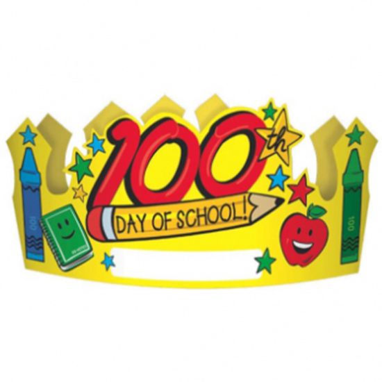 Picture of 100TH DAY OF SCHOOL PAPER CROWNS