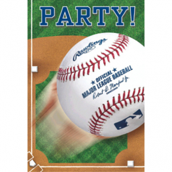 Image sur BASEBALL INVITATIONS