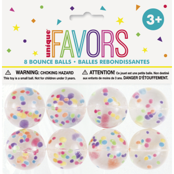 Image de FAVOURS - STAR PRINT BOUNCE BALLS