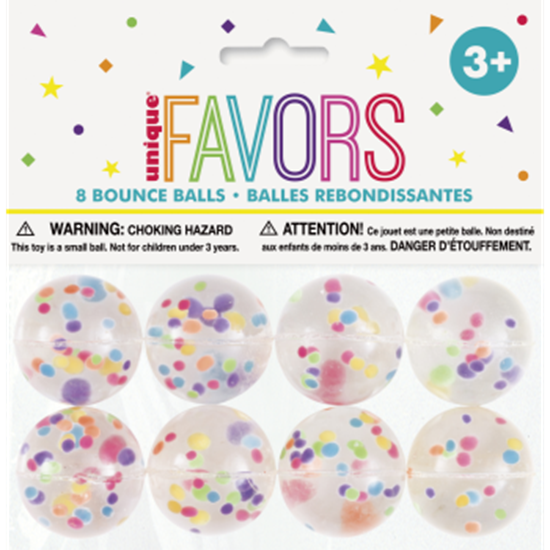 Picture of FAVOURS - STAR PRINT BOUNCE BALLS