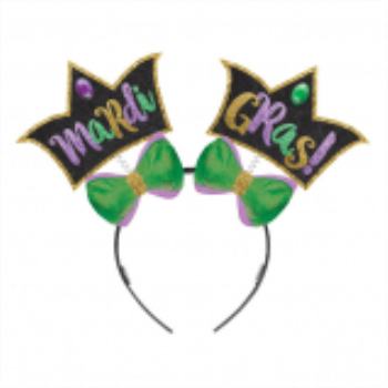 Picture of MARDI GRAS GLITTER HEADBAND