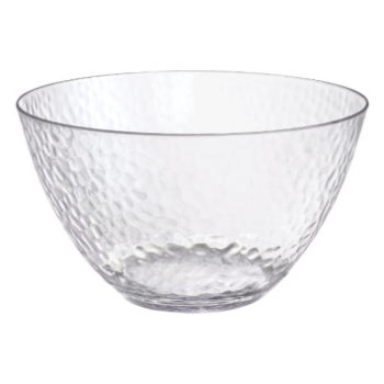 Image de SERVING WARE - HAMMERED CLEAR LARGE BOWL - 4.5QT