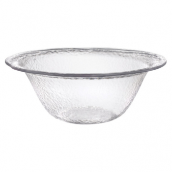 Image de SERVING WARE - HAMMERED CLEAR SERVING  BOWL - 1.8GALLON