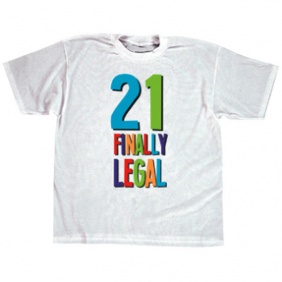 Picture of 21ST BIRTHDAY T-SHIRT