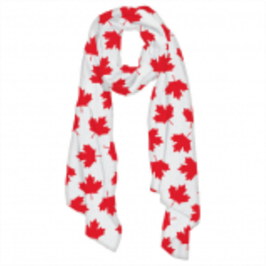 Picture of CANADA DAY FLAG SCARF