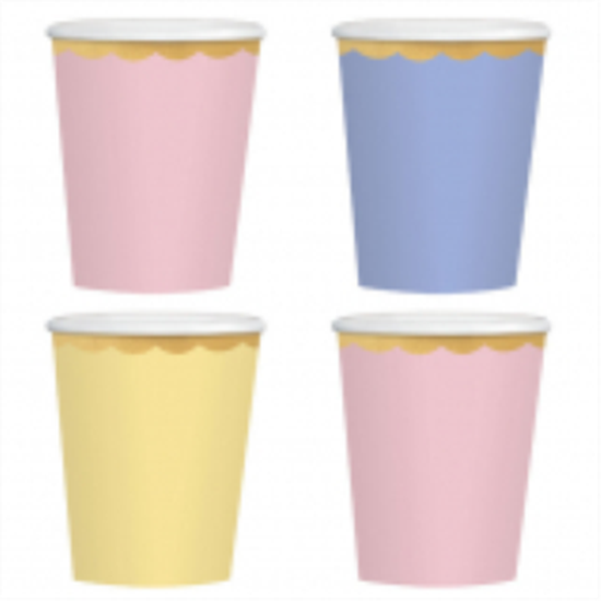 Picture of 12oz PAPER CUPS PASTEL ASSORTED