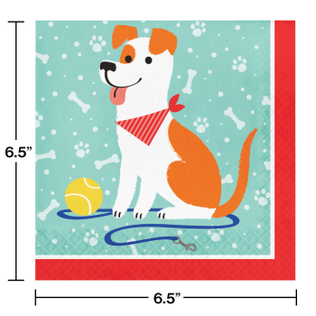 Image de DOG PARTY - LUNCHEON NAPKINS