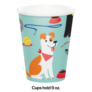 Image de DOG PARTY - 9oz CUPS