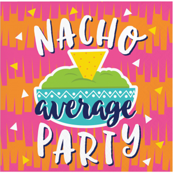 Picture of FIESTA FUN NACHO BEVERAGE NAPKINS