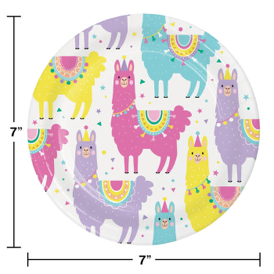 Picture of LLAMA PARTY - 7" PLATES