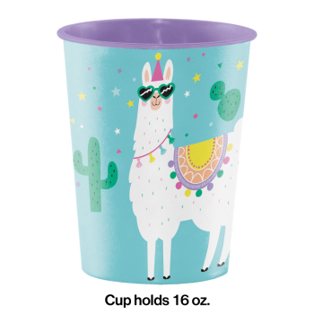 Image de LLAMA PARTY - 16oz PLASTIC CUP