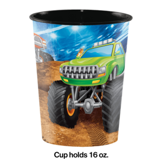 Image sur MONSTER TRUCK RALLY - 16oz PLASTIC CUP