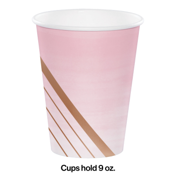 Image de ROSE ALL DAY 12oz CUPS - 8CT