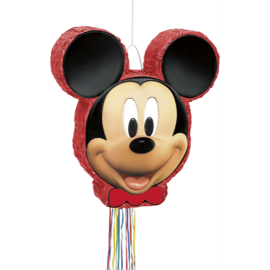 Image sur MICKEY MOUSE DRUM PULL PINATA