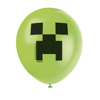 Image de TNT PARTY "INSPIRED BY MINECRAFT" - 12" LATEX BALLOONS