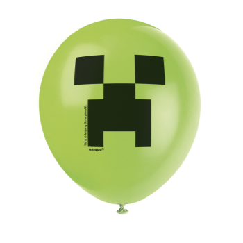 Picture of TNT PARTY "INSPIRED BY MINECRAFT" - 12" LATEX BALLOONS