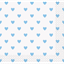 Picture of BLUE HEARTS BABY SHOWER BEVERAGE NAPKINS